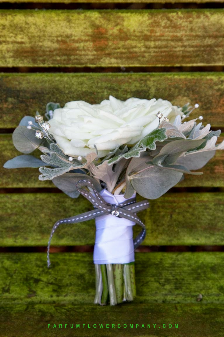 Premium Garden Rose Alabaster