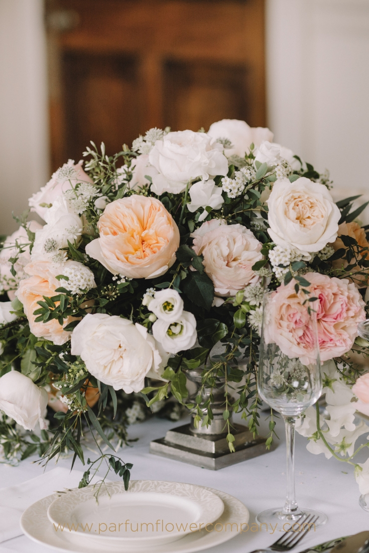 David Austin Wedding Rose Purity Parfum Flower Company