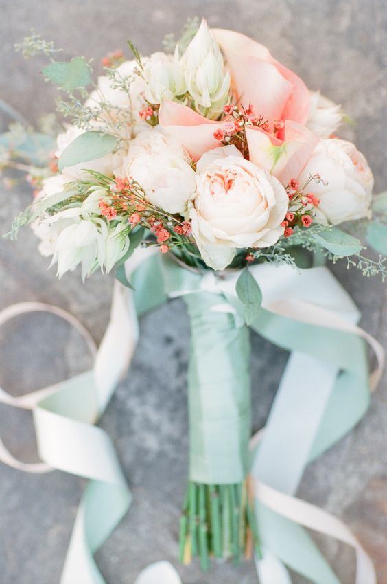 Posy wedding bouquets 